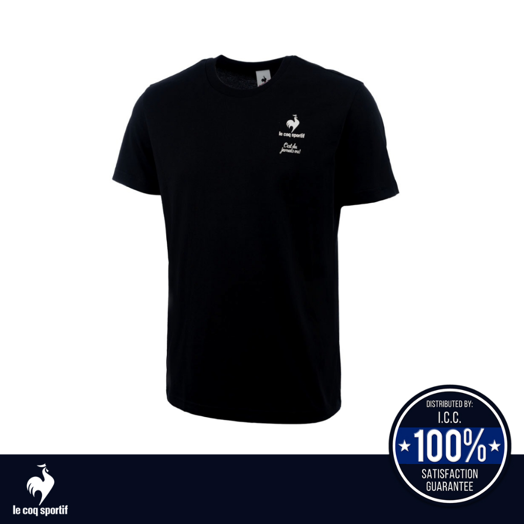 Le Coq Sportif เสื้อยืดแขนสั้น (ลำลอง, ออกกำลังกาย, กันแดด, แห้งเร็ว, T-shirt, Sport)