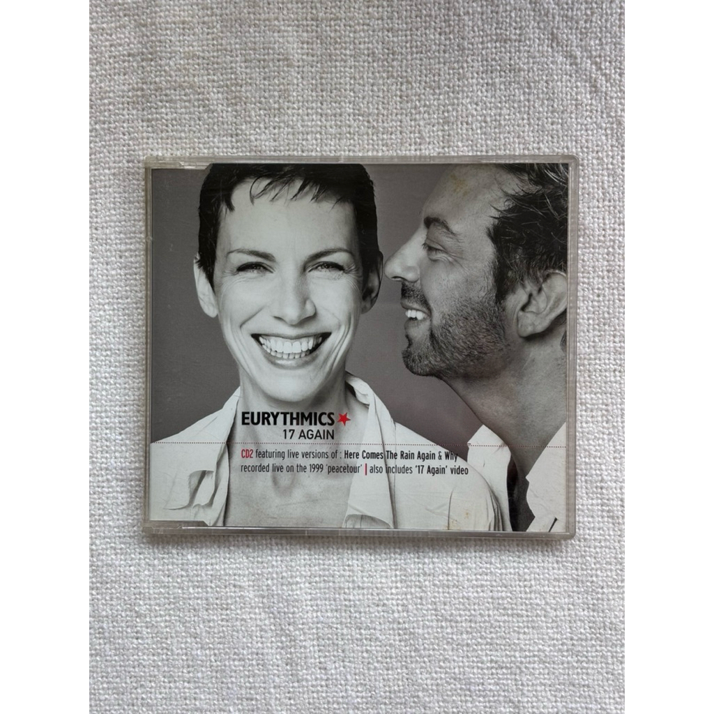 แผ่น Cd 17 again-Eurythmics BMG records แผ่นซีดีมือสอง