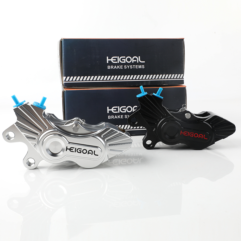 คาลิปเปอร์เบรก สำหรับ Yamaha Honda Suzuki คาลิปเปอร์ 4 piston เบรคคาลิปเปอร์ เบลาม้า【Heigoal】
