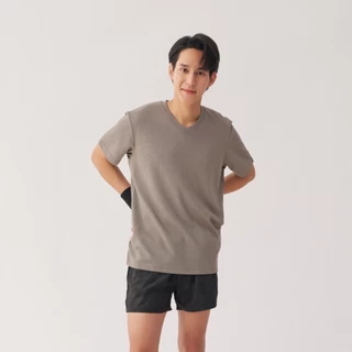 เสื้อไม่ร้อน คอวี Mynds รุ่น Regular Smart T-Shirt ผ้า Dry Tech ที่สุดแห่งความใส่สบาย ระบายอากาศดี Unisex