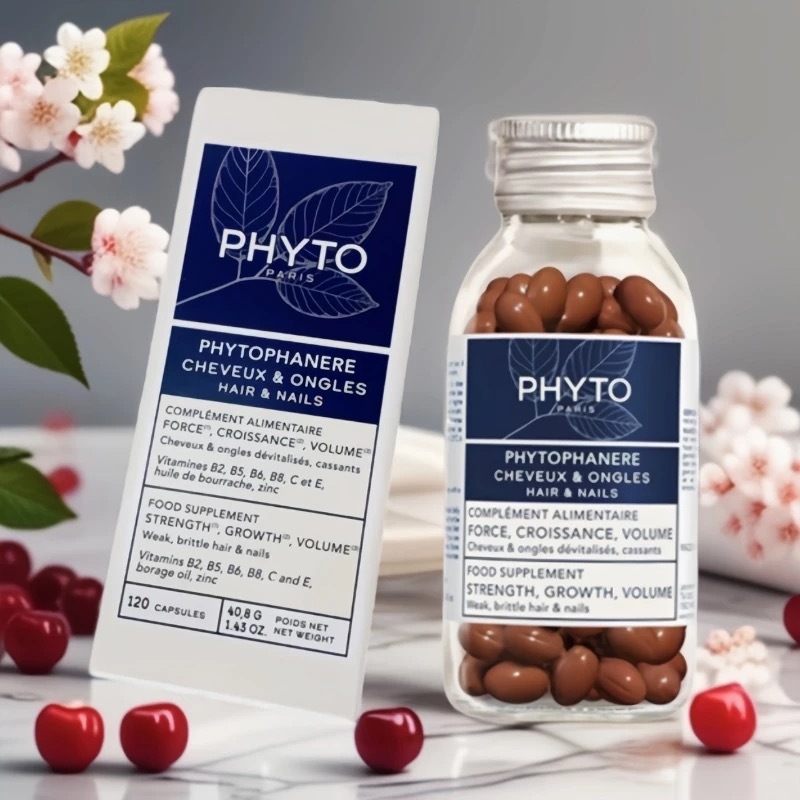 Phyto Paris Phytophanere 120 Capsules วิตามินช่วยบำรุงเส้นผม ลดผมร่วง บำรุงรากผมให้แข็งแรง