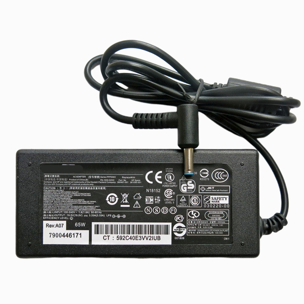 อะแดปเตอร์คอมพิวเตอร์ 19.5V/3.33A 4.5*3.0มม. (65W)