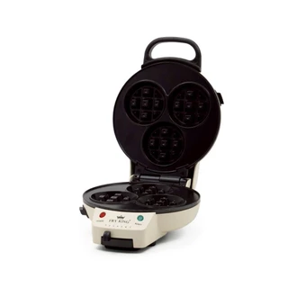 FRY KING รุ่น FR-WS03 เครื่องทำวาฟเฟิลไฟฟ้า 950W ถาดเปลี่ยนได้ 2 แบบ (วงกลม / 3 หลุม) Non-Stick สินค้าใหม่