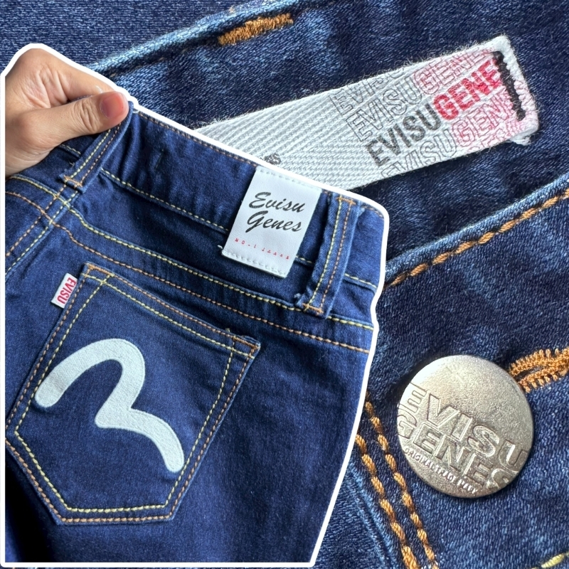 EVISU เอว 28 นิ้ว Made in KOR มือสองคัดเกรดA