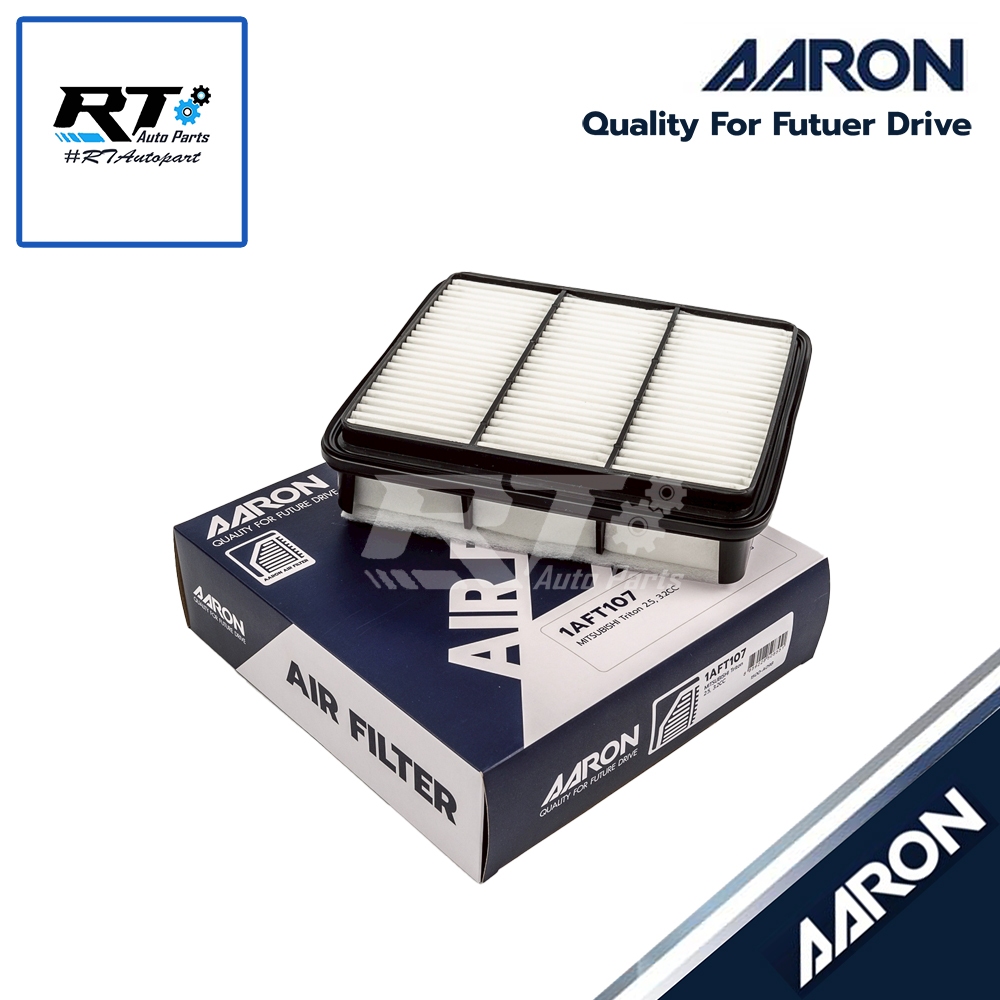 AARON กรองอากาศ Mitsubishi Triton Pajerosport ปี03-14 4D56T 4G64 | 1AFT107 | 1500A098