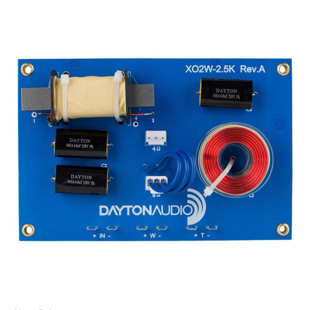 (สินค้าพร้อมส่ง) ครอสโอเวอร์ เน็ทเวิร์ค Dayton Audio XO2W-2.5K 2-Way Speaker Crossover 2,500 Hz