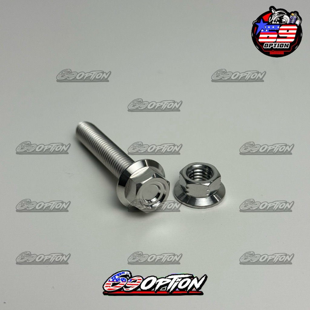 น็อตโช๊คหลัง Giorno เฮงสกรู ของแท้ (สำหรับรถใส่โช๊คแต่ง)