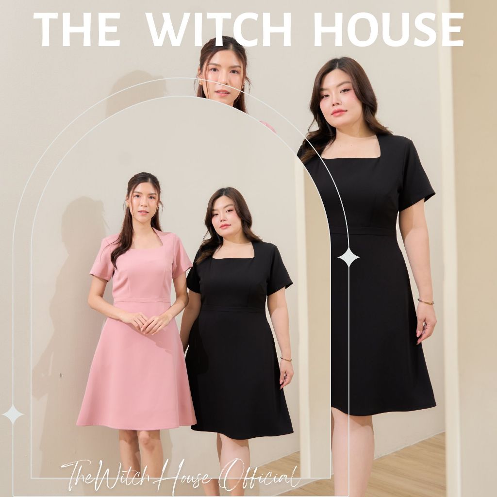 เดรสคอเหลี่ยม (T40) TWH