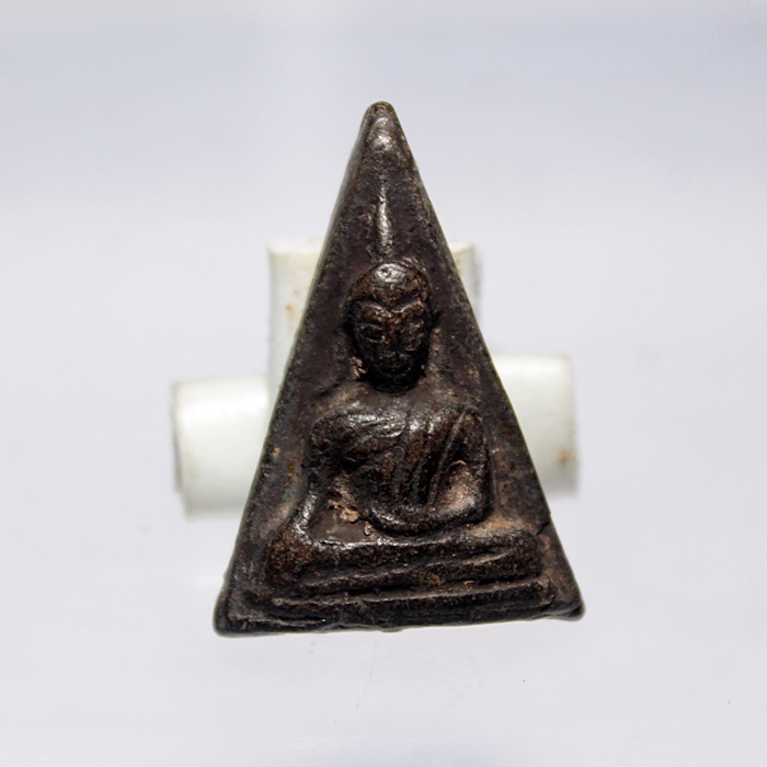 P981พระนางพญา หลังยันต์ อุ หลวงพ่อจง วัดหน้าต่างนอก อยุธยา