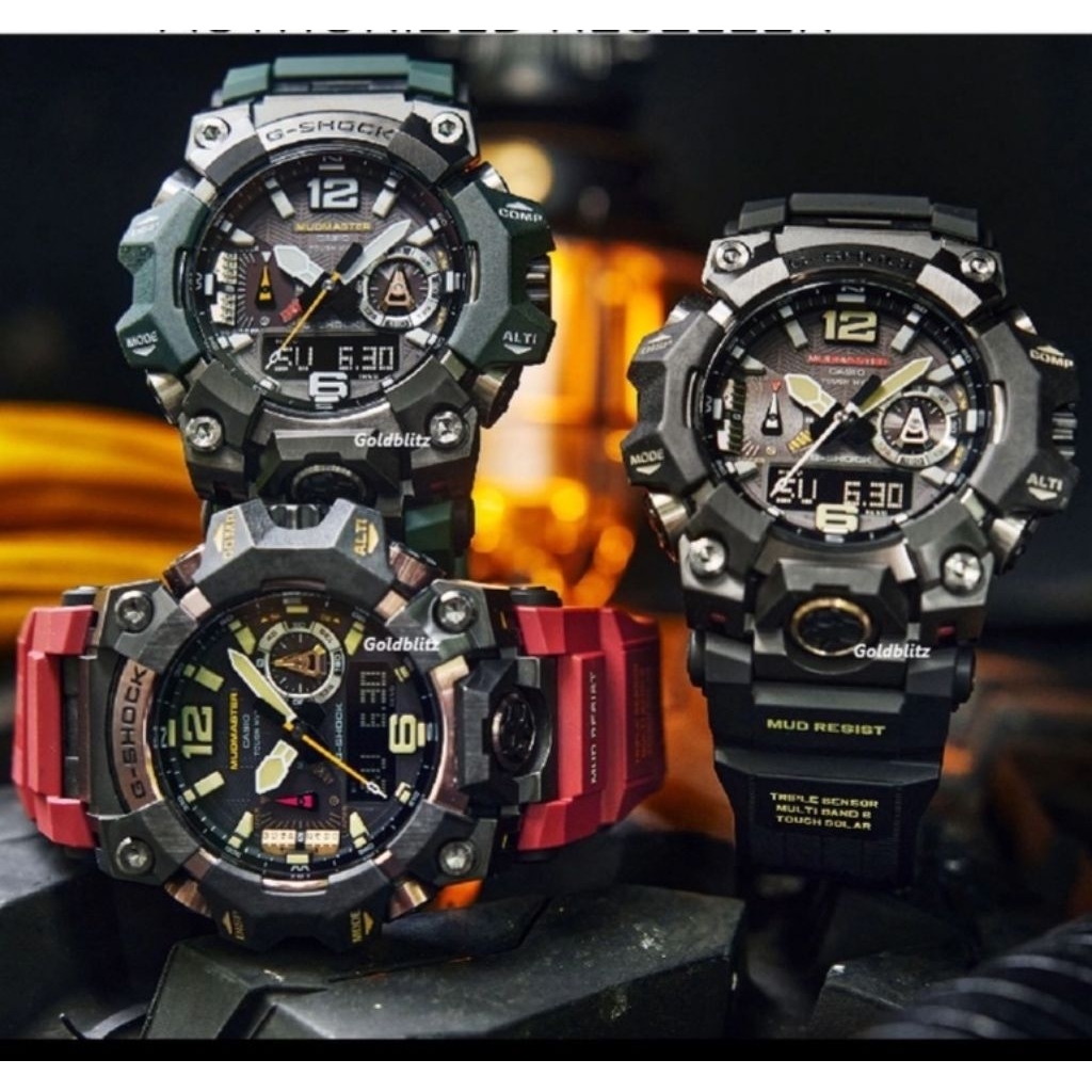 (ลดราคา) G-Shock GWG-B1000-1A, GWG-B1000-3A, GWG-B1000-1A4 MUDMASTER