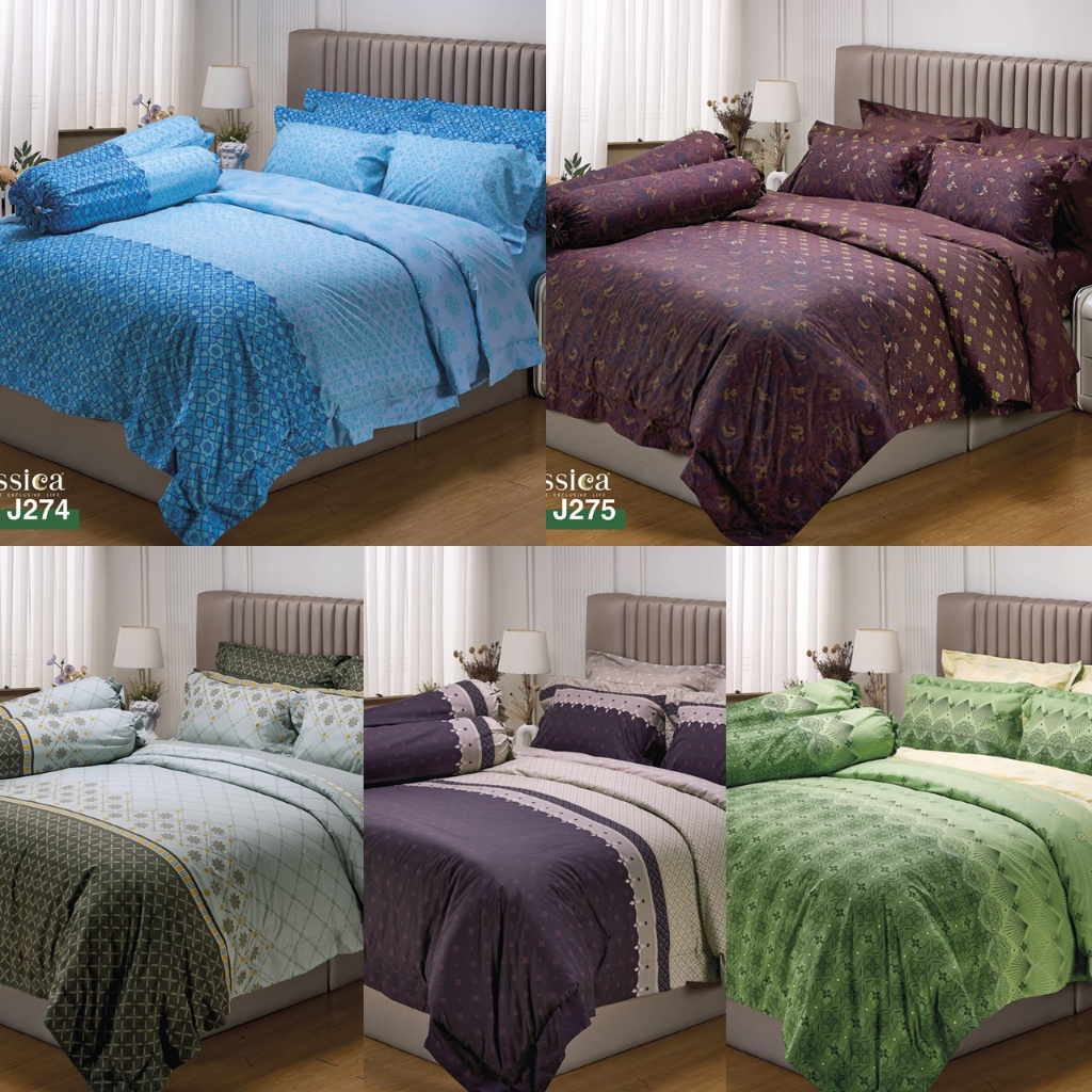 Jessica: ผ้าปูที่นอนพิมพ์ลาย J274 J275 J276 J277 J278 [2025/2]