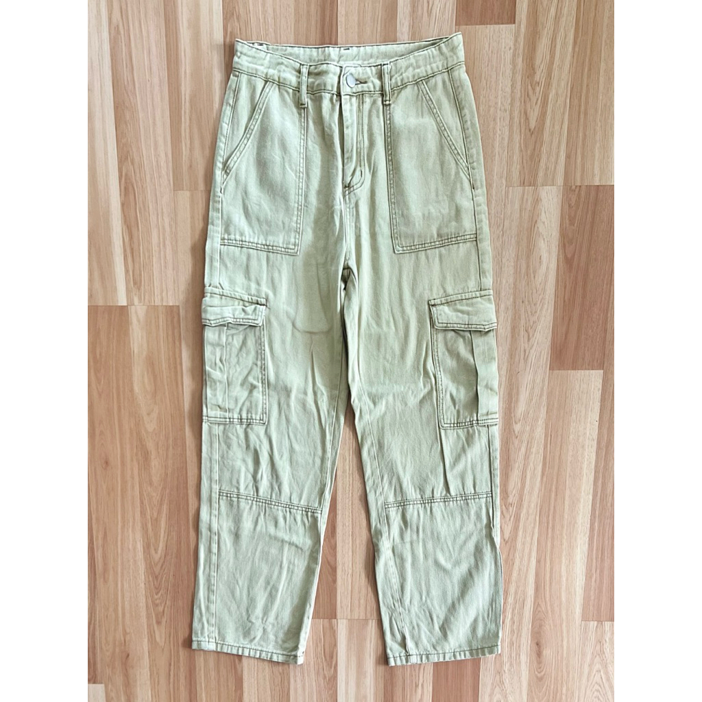 Dazy cargo denim สีสนิม