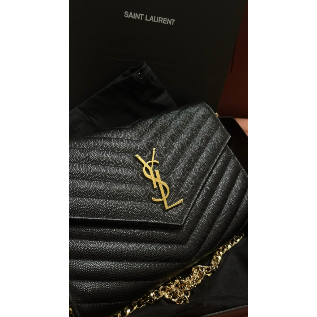 กระเป๋า YSL Clutch 8” yr.23