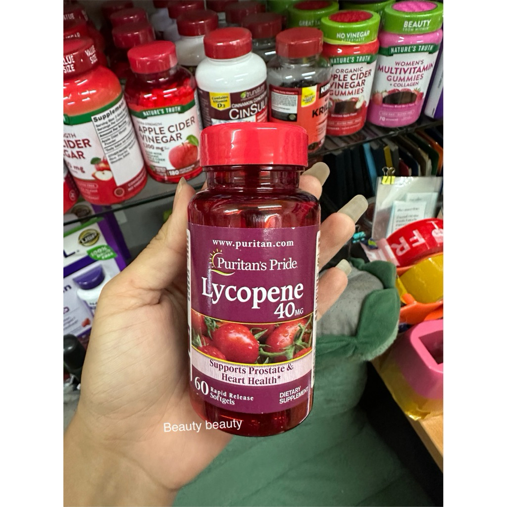 Puritan's Pride Lycopene 40mg, 60 softgels