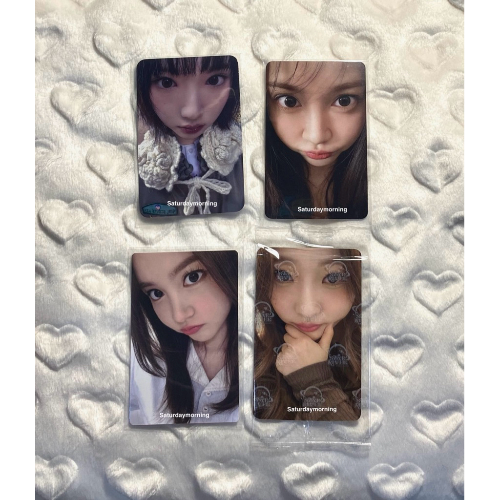 พร้อมส่ง การ์ด แก้มอ้วน H2H Hearts2Hearts jiwoo Carmen Stella Starriver 3.0 Soundwave musicart busan