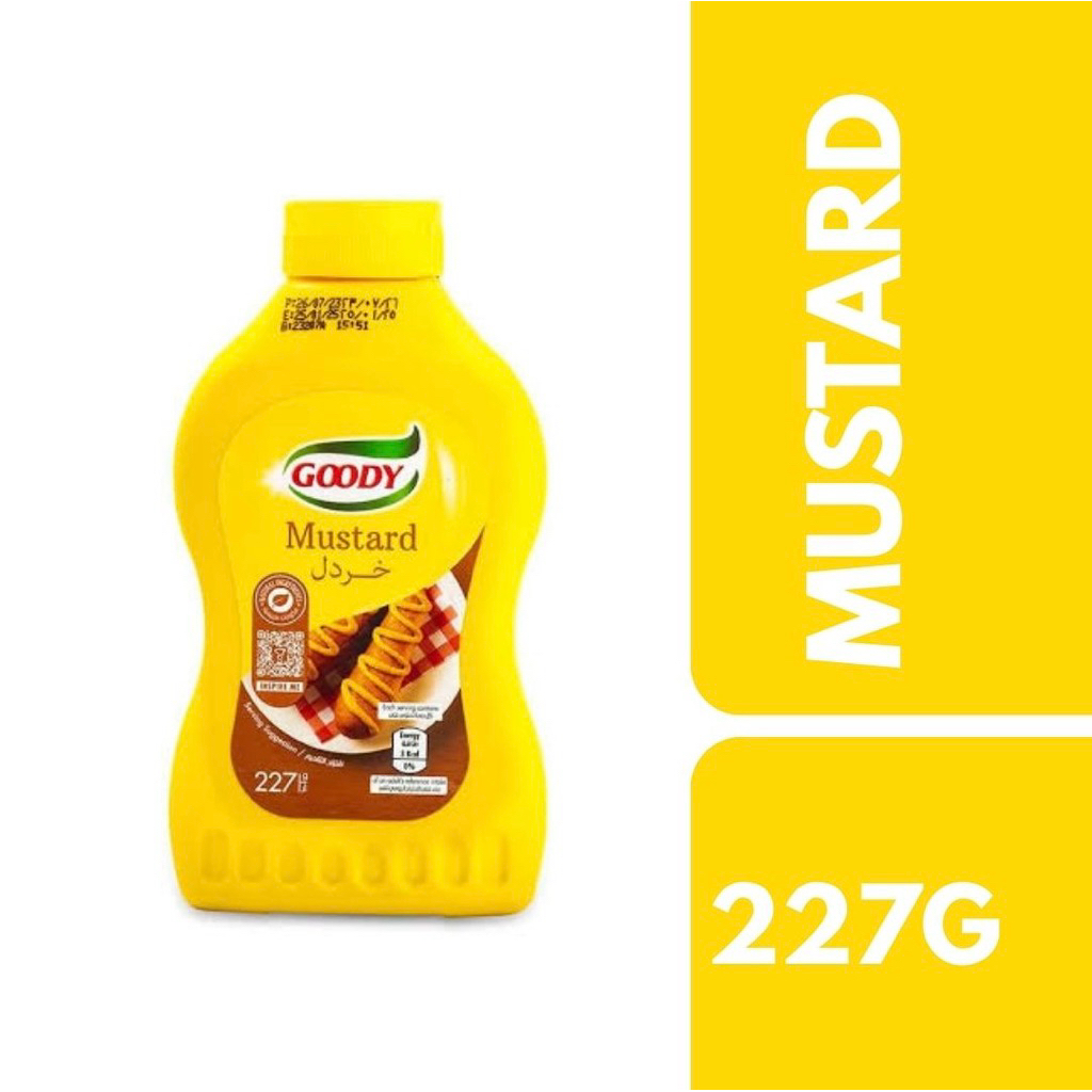 Goody Mustard 227g++ กู้ดดี้ มัสตาร์ด 227กรัม