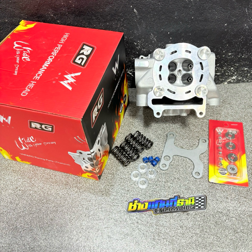 ฝาสูบRG v19/22 v21/24 ฝาหลีด/pcx160/จีออโน่ ฝาตัวใหม่ล่าสุด
