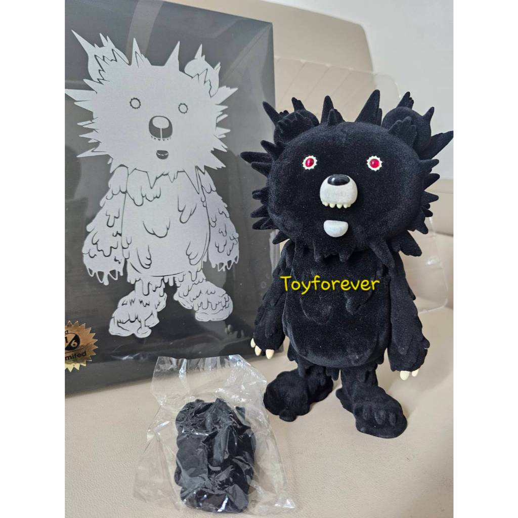 Instinctoy Bear Inc limited Velvet black Color Hiroto Ohkubo Inc กำมะหยี่