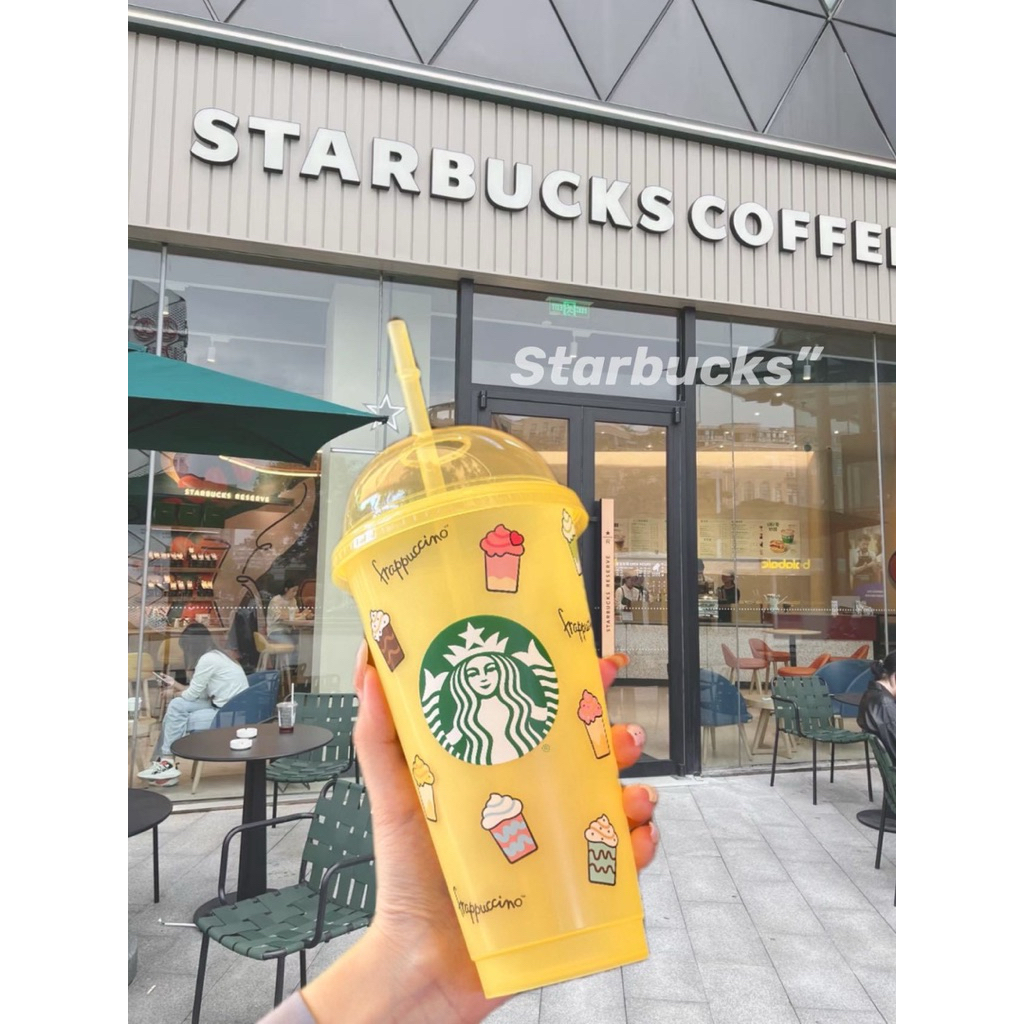 แก้วน้ำStarbucks ไอติม พลาสติดเกรดA food grade