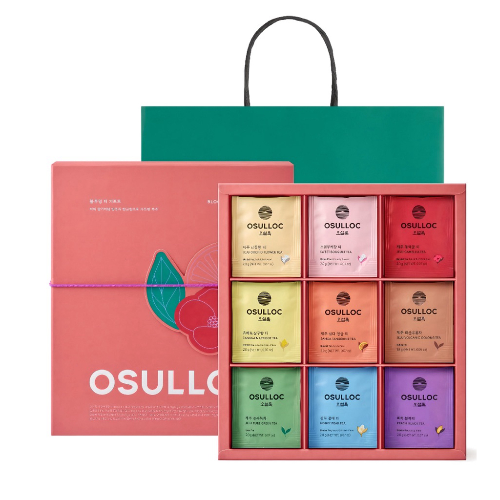 ชุดของขวัญชาพรีเมียมจาก Osulloc ชื่อผลิตภัณฑ์: Osulloc Blooming Tea Gift Set