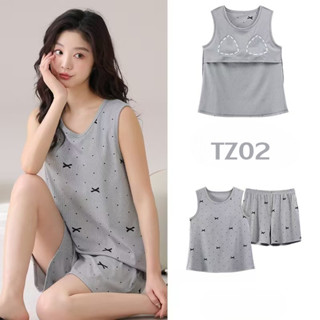 ชุดนอนดีไซน์ใหม่สุดเกร๋ไม่ซ้ำใคร  เนื้อผ้านุ่ม ใส่สบาย สีสัน…