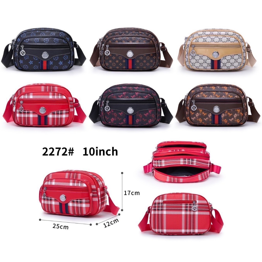 สะพายข้างแม่ค้าลาย แฟชั่น 2272