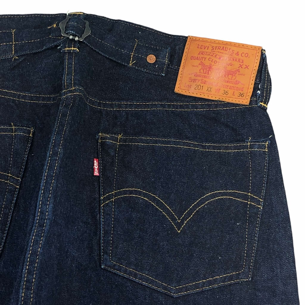 LEVISS 201 XX BIG E LVC 1937  MADE IN USA 🇺🇸 BUTTON 555