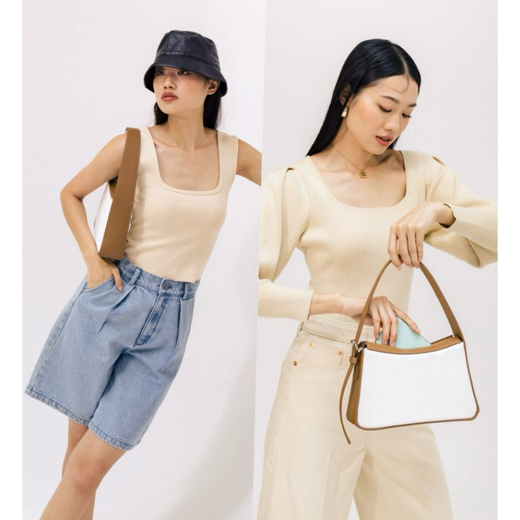 Knack bag - Canvas bag สี Coffee