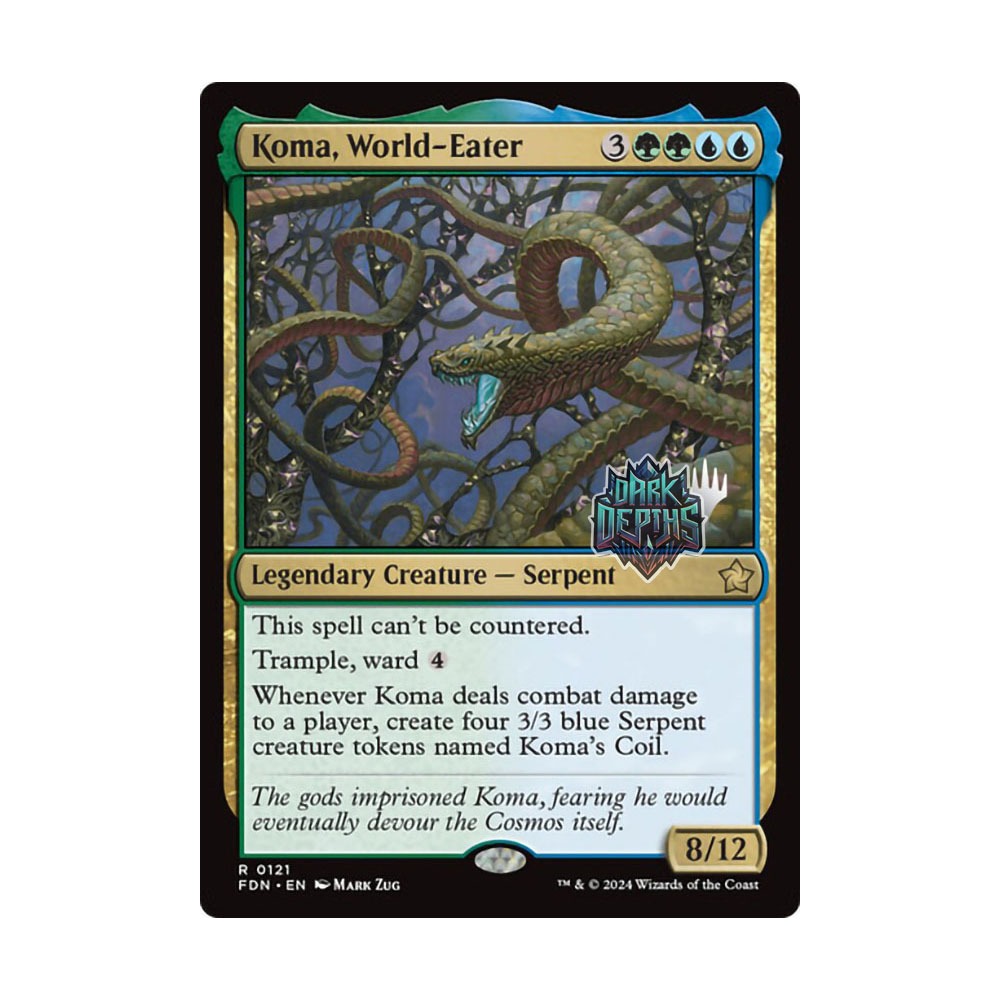 [MTG] Koma, World-Eater (Promo Pack) [FDN] [MULTI] [R] - Magic the Gathering SINGLES