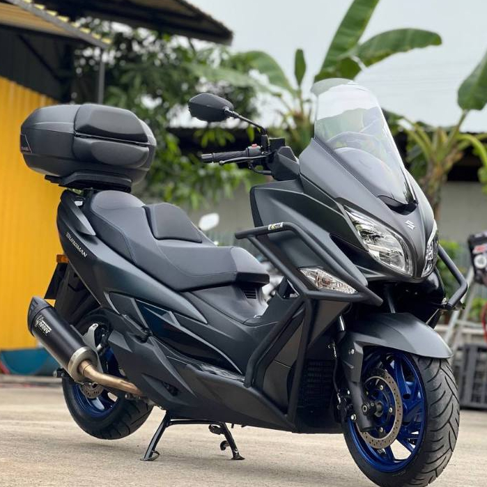 [KMO RACK BAR CUSTOM] Burgman400 แคชบาร์งานคัสตอม มี 2 แบบ (อ่านรายละเอียดก่อนสั่งนะครับ)