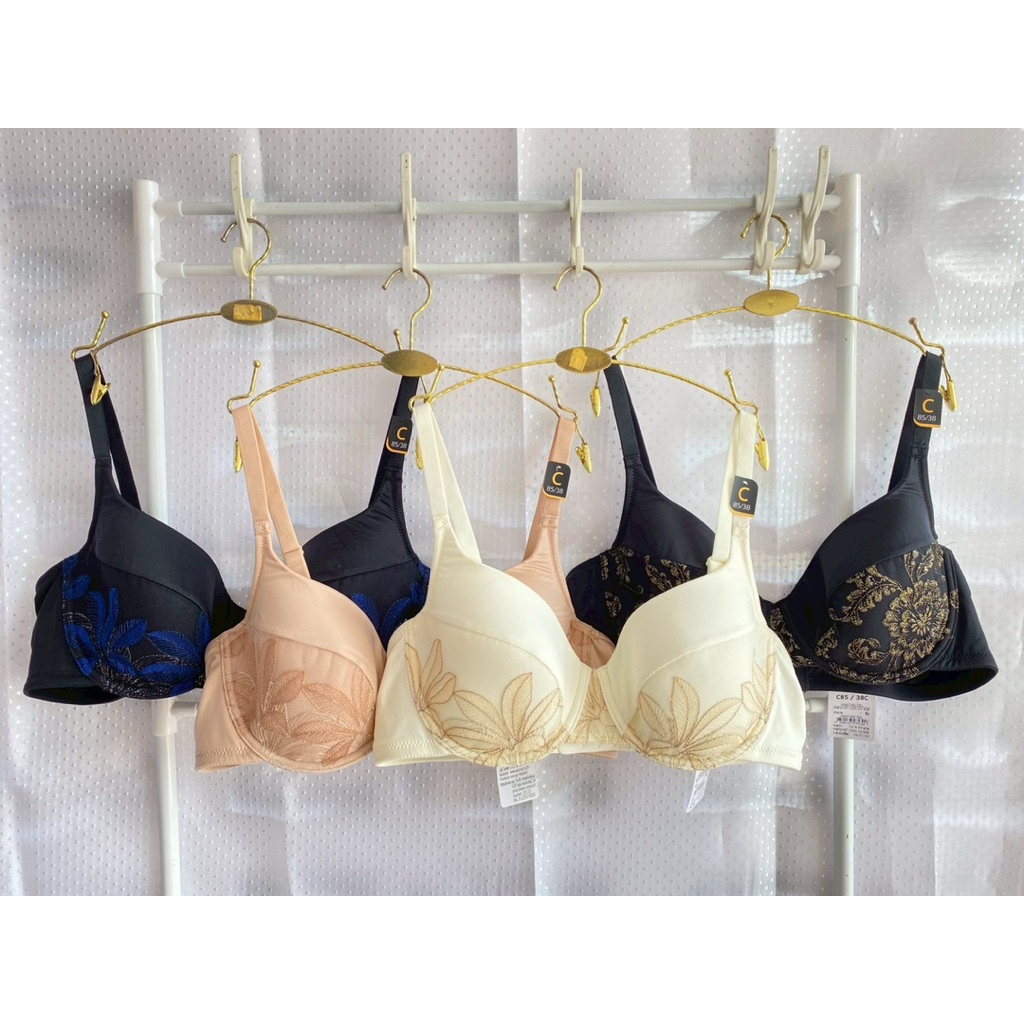 Wacoal WB6749 เสื้ออชั้นใน มีโครง ฟองบาง เก็บข้าง ปรับสายได้ ถอดสายออกไม่ได้ เก็บกระชับดี ใส่สบาย