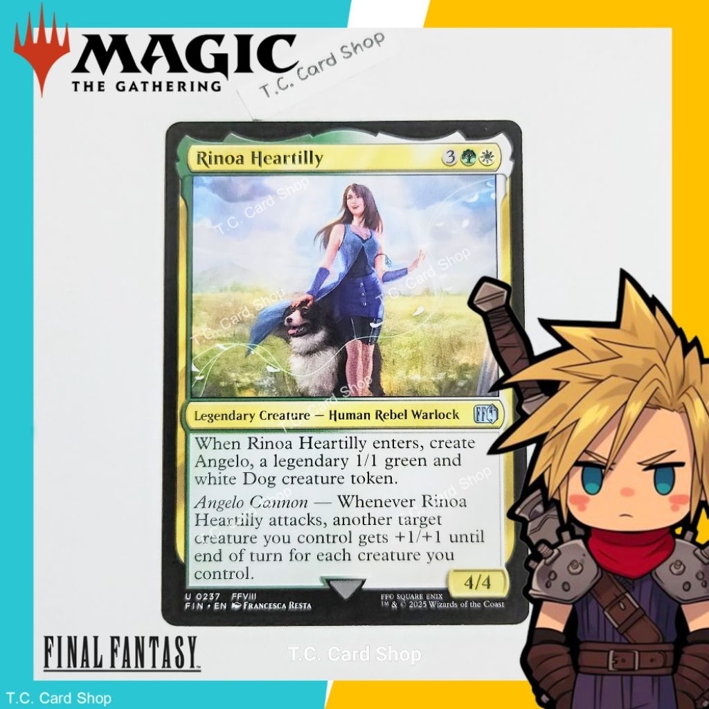 Rinoa Heartily - U0237 FFVIII - Final Fantasy - Magic the Gathering (MTG) (FIN)