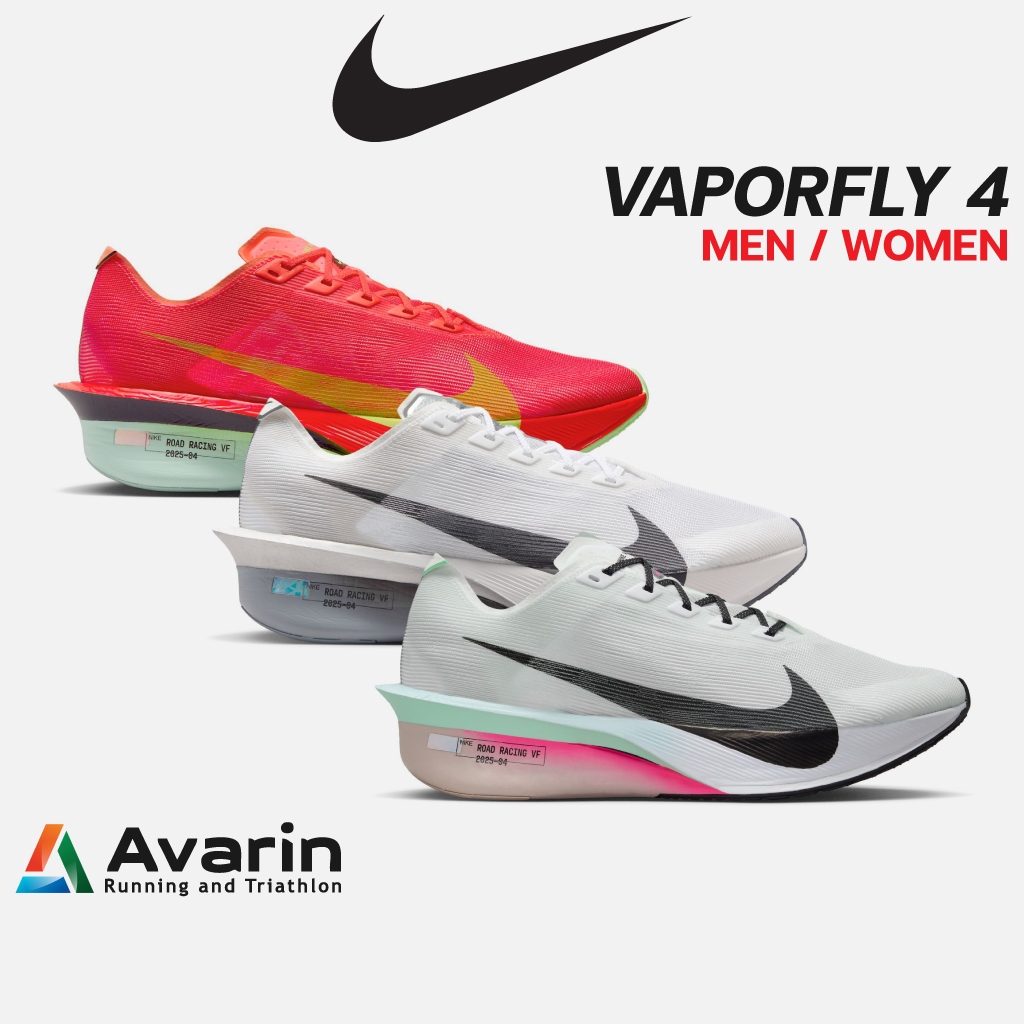 Nike Zoomx Vaporfly Next% 4 [Men / Women]  [ฟรี! ตารางซ้อม] รองเท้าวิ่งถนน สำหรับวิ่งทำความเร็ว