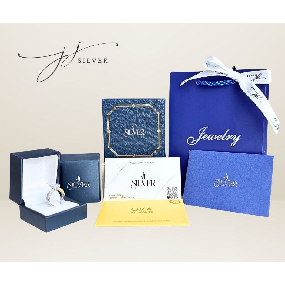 แหวนเพชรโมอีสซาไนท์ แหวนชูเพชรเม็ดเดี่ยว 0.5 กะรัต แหวนหมั้น แหวนแต่งงาน ตัวเรือนชุบทอง 18k - รูปที่ 7