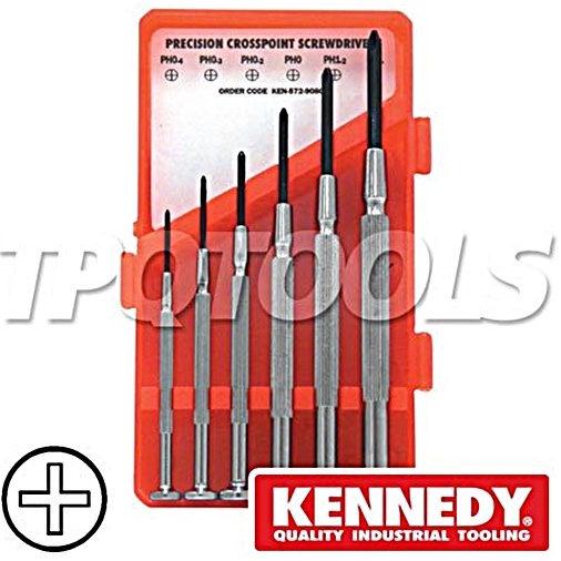 ชุดไขควงจิวเวอรี่แฉก(PARALLEL)6ตัวชุด KEN-572-9080K"KENNEDY"สินค้าประเทศอังกฤษรับประกันสินค้าแท้100%