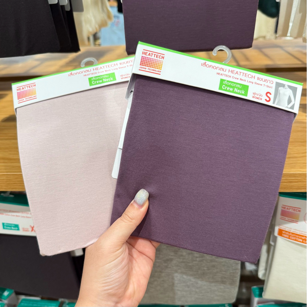 ของแท้ Uniqlo เสื้อฮีทเทคทุกรุ่น heattech,heattech EXTRA,heattech ULTRA