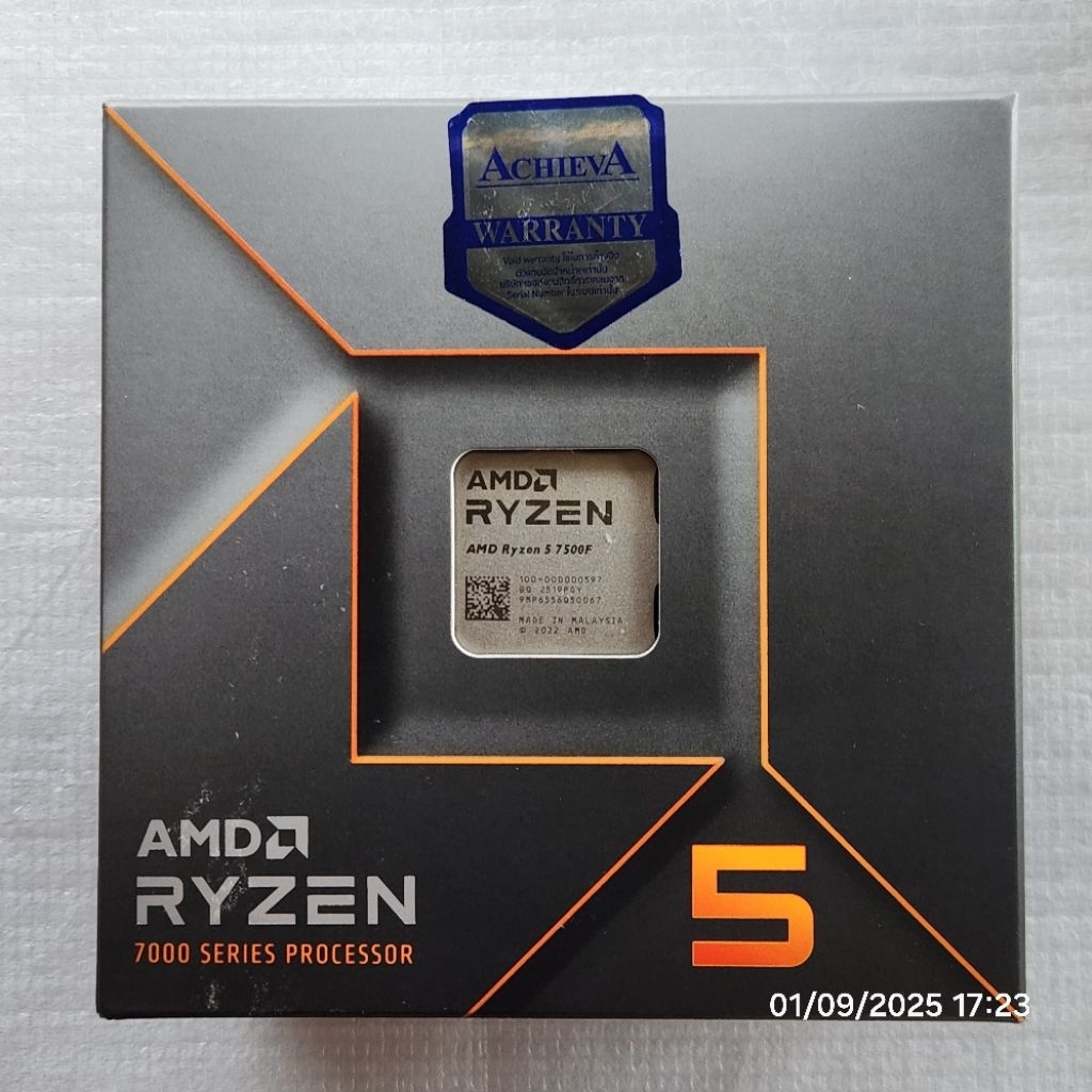 Ryzen 5 7500F ประกัน Advice 08/2571