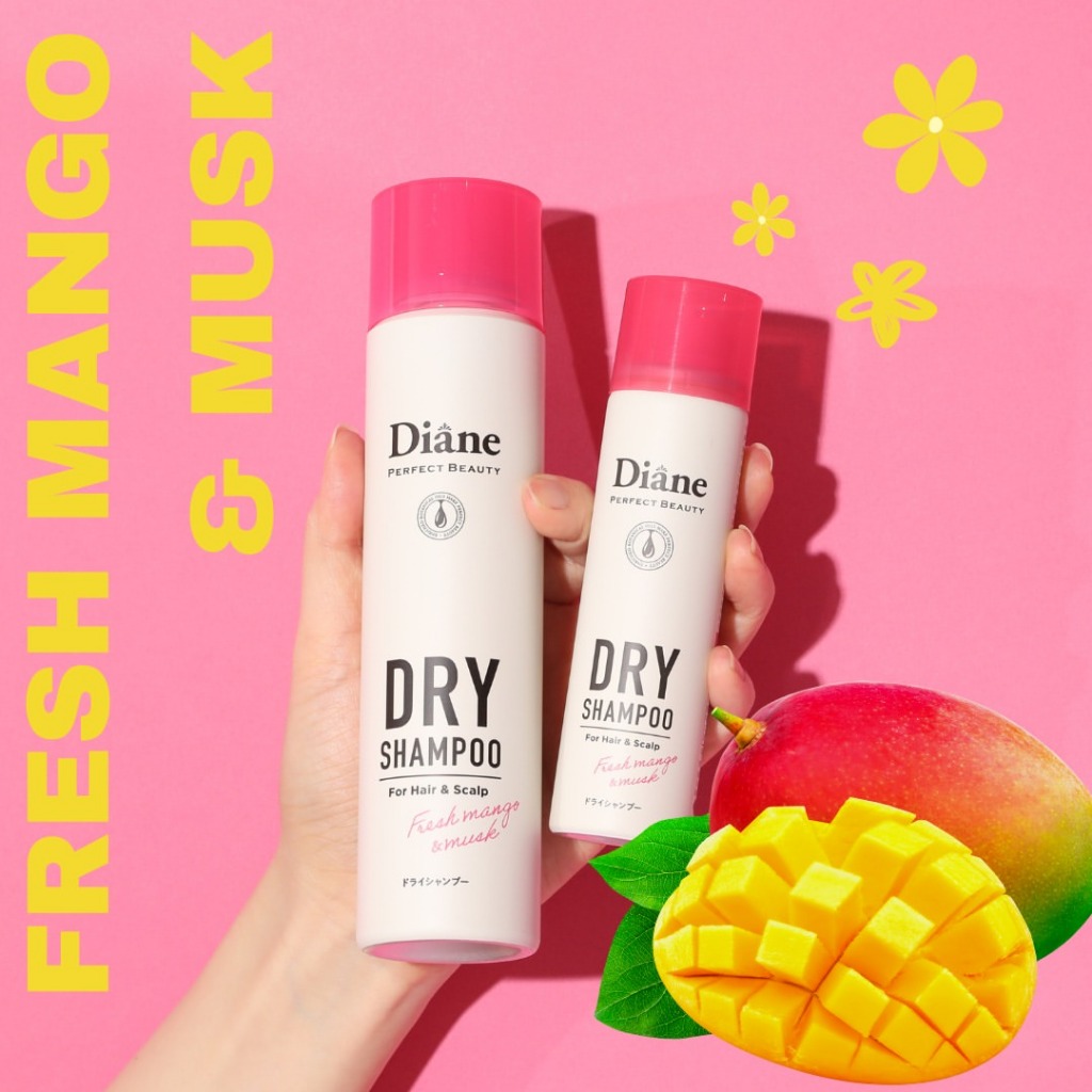 MOIST DIANE - Diane Dry Shampoo Fresh Mango&Musk ไดแอน ดราย แชมพู แมงโก้&มัคส์ - รูปที่ 2