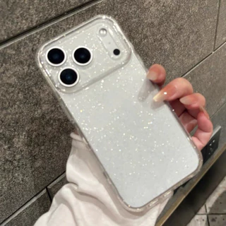 เคสใส กากเพชร สำหรับ iPhone 17 Air 17Pro 17Promax 17Air 13 16 pro max 11 12 14 15 promax เคสโทรศัพท์ กันกระแทก
