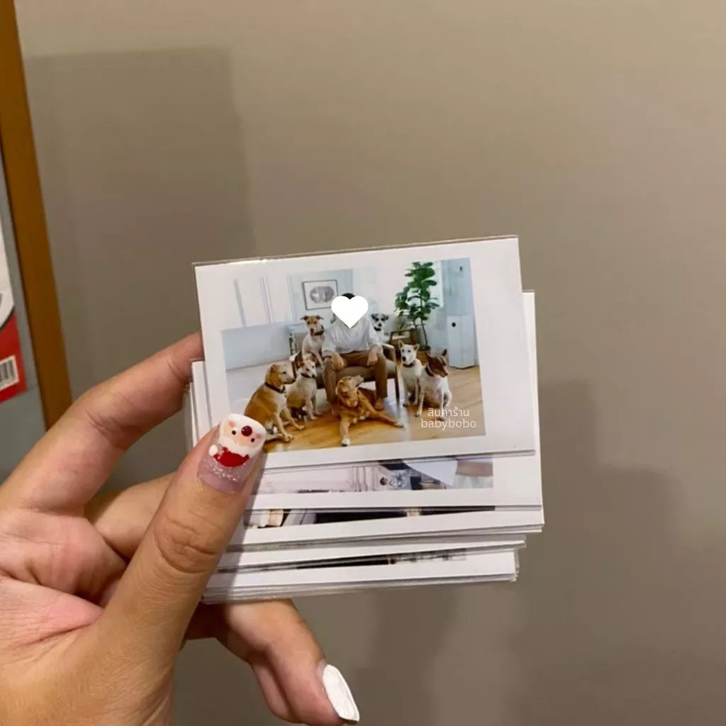 อัดรูป ขนาด 2x3นิ้ว ꒰สั่งแล้วส่งรูปได้เลย꒱ กระดาษผิวด้าน แถมซองใสทุกรูป!
