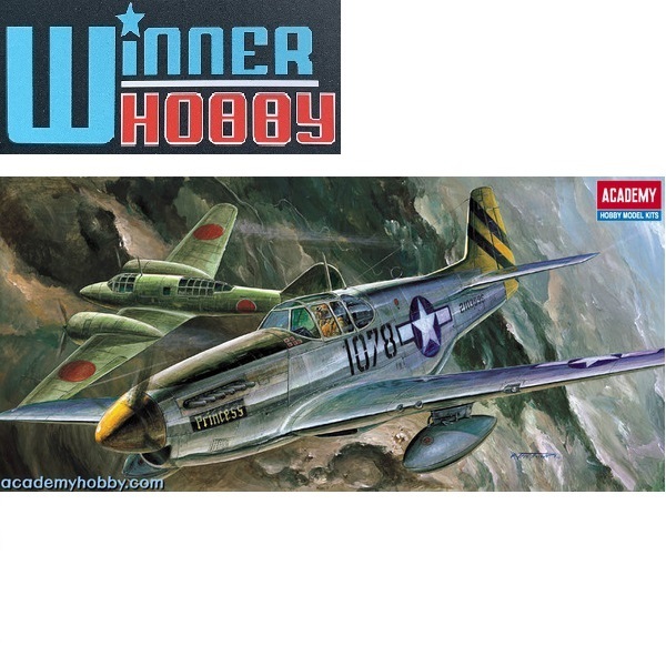 Academy 12441 P-51C MUSTANG scale 1/72