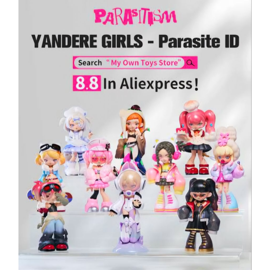 Yandere Girls V3 Parasitisim ID คอลใหม่ล่าสุด พร้อมส่งจากไทย ไม่ต้องพรี