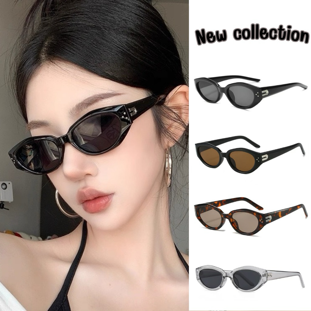 ✨พร้อมส่งจากไทย✨ CC-24 แว่นตากันแดดป้องกันแสงuv แว่นตากันแดดแฟชั่นทรงหยดน้ำเทรนด์ฮิต