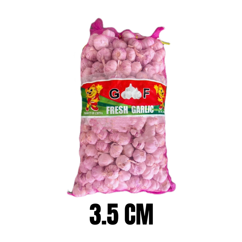 กระเทียมจีนหัวเล็ก 3.5CM ยกกระสอบ9.5-10KG
