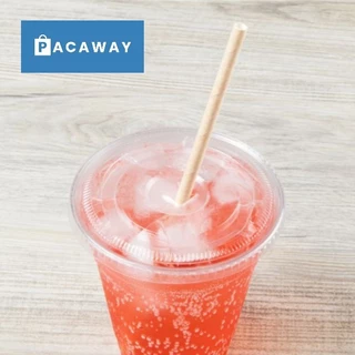 [100 ชิ้น] หลอดกระดาษ สีขาว 6 มม x 200 มม เป็นมิตรกับสิ่งแวดล้อม ย่อยสลายได้ Paper Straw