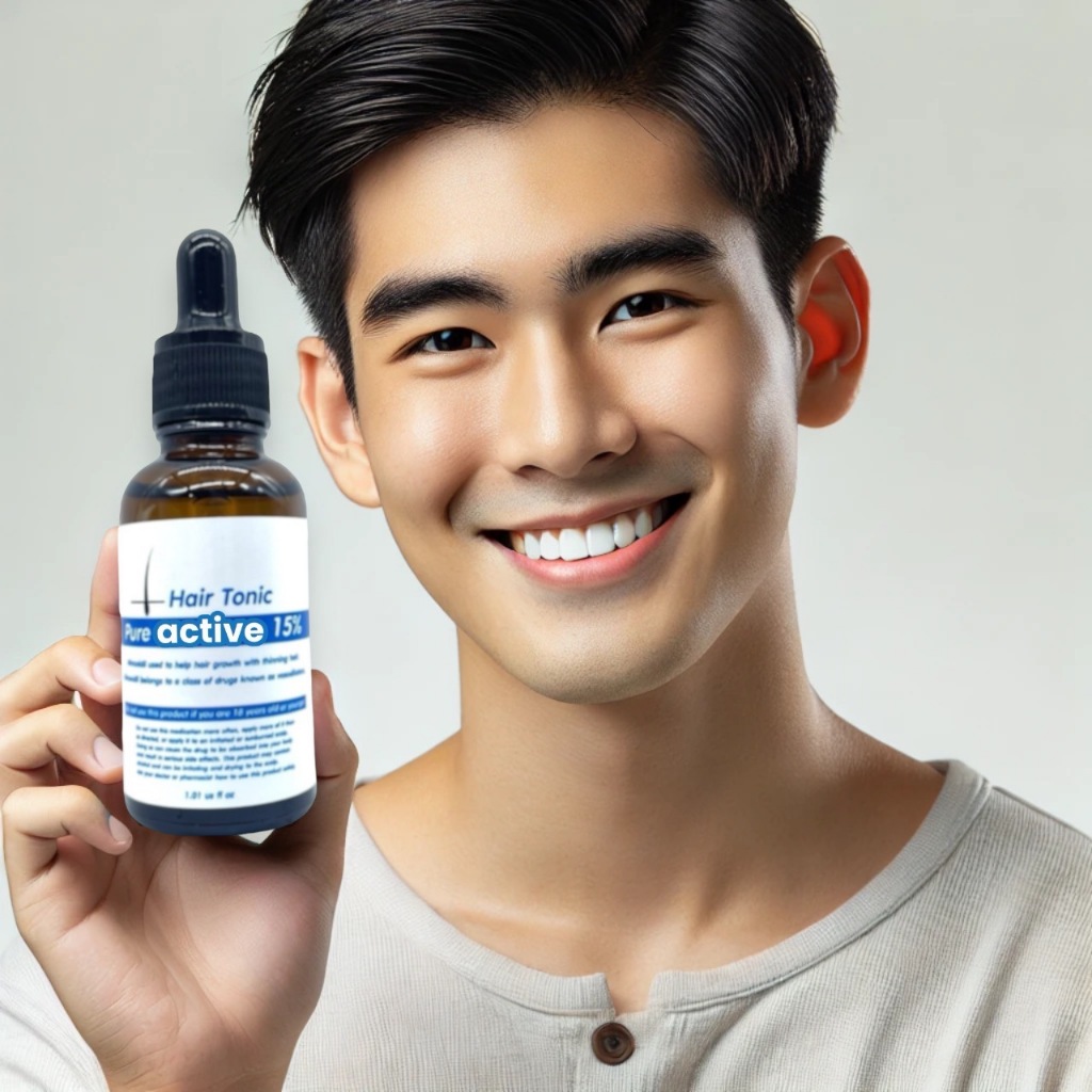 Pure Hair 15% เซรั่มผม ร่วง บาง