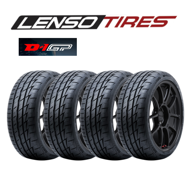 ส่งฟรี | ยางรถยนต์ LENSO 215/45 R17 รุ่น D-1GP ยางสปอร์ต ขอบ17 เกาะถนน ยางใหม่ ปี2026