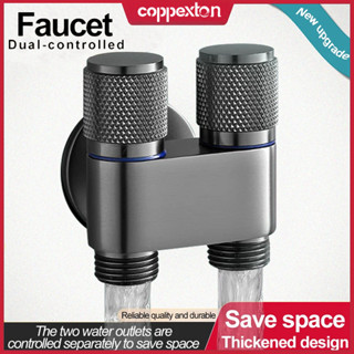 COPPEXTONอลูมิเนียมอัลลอยด์ 2 Way One-in วาล์วมุมสองทางสําหร…