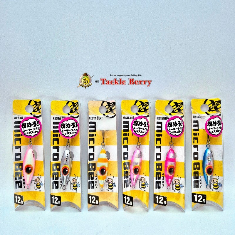 เหยื่อตกปลา XESTA MICROBEE 12g.  เหยื่อตกปลา Microjig