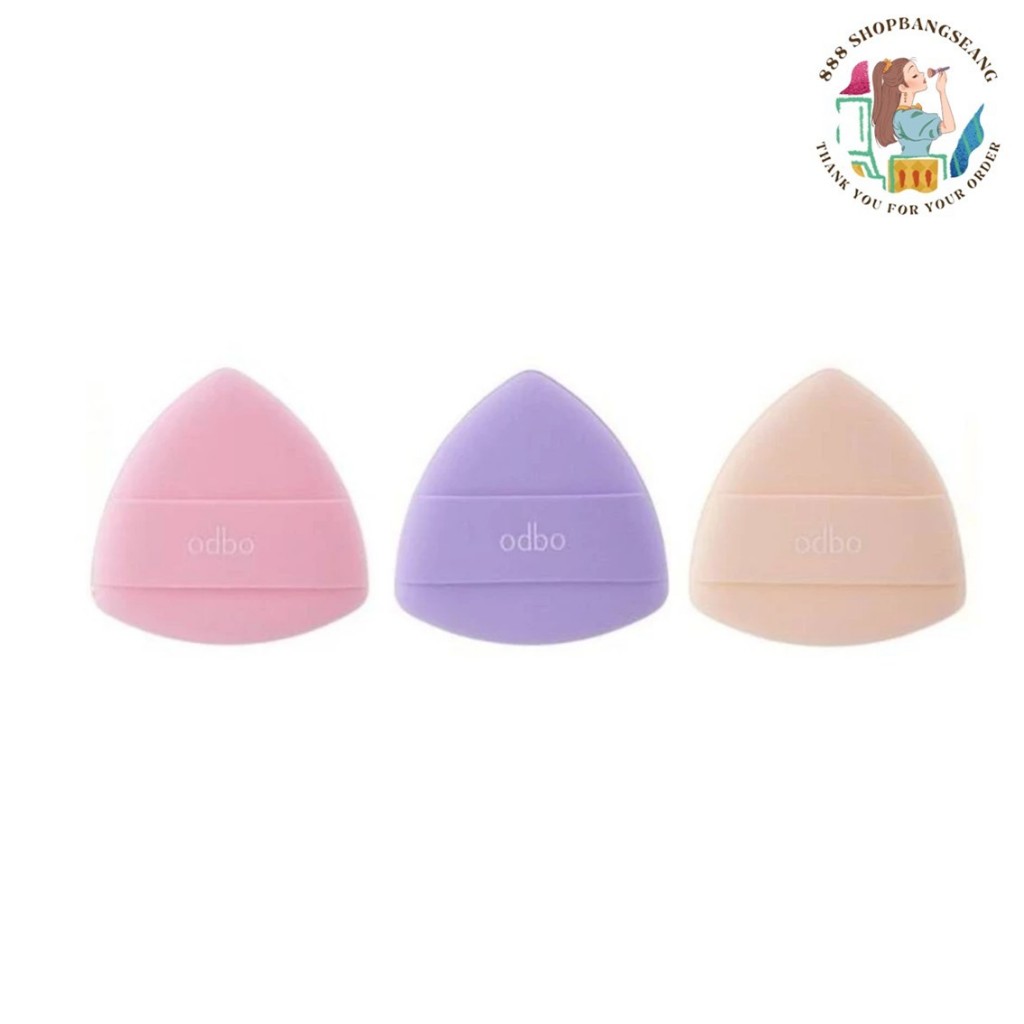พัฟแต่งหน้าโมจิ เนื้อนุ่ม 1ชิ้น ODBO Pie Air Puff OD8078